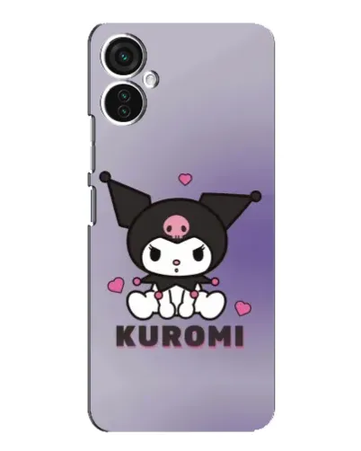 Чохол для TECNO Spark 9 Pro з картинкою «Kuromi — фіолетовий арт»