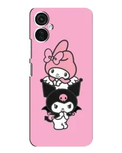 Чехол для TECNO Spark 9 Pro с картинкой «My Melody и Kuromi»