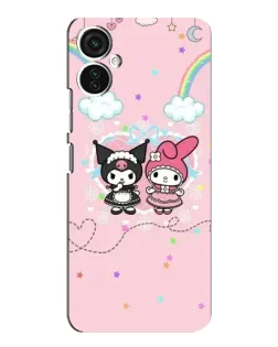 Чехол для TECNO Spark 9 Pro с картинкой «My Melody и Kuromi»