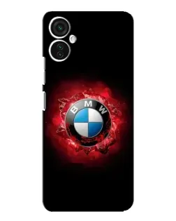 Чохол для TECNO Spark 9 Pro з картинкою «Логотип BMW — спалах»