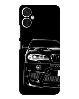 Чохол для TECNO Spark 9 Pro з картинкою «Темний силует BMW»