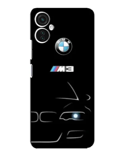 Чохол для TECNO Spark 9 Pro з картинкою «Мінімалістичний принт BMW M3»