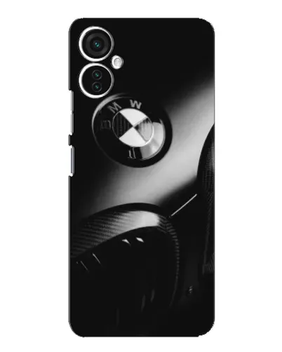 Чохол для TECNO Spark 9 Pro з картинкою «Емблема BMW — макро»