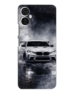 Чохол для TECNO Spark 9 Pro з картинкою «BMW крізь туман»