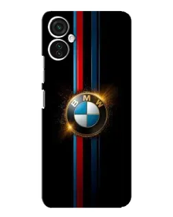 Чохол для TECNO Spark 9 Pro з картинкою «BMW M-Power неон»