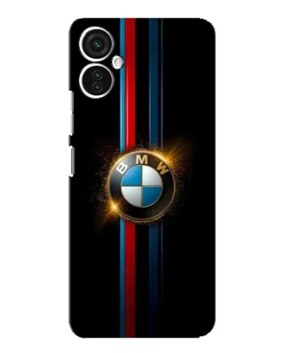 Чохол для TECNO Spark 9 Pro з картинкою «BMW M-Power неон»