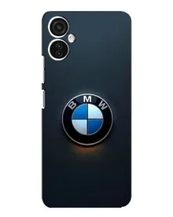 Чохол для TECNO Spark 9 Pro з картинкою «Логотип BMW — мінімалізм»