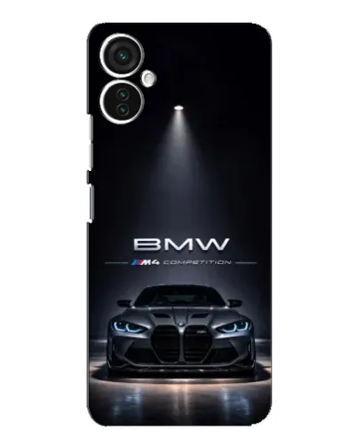 Чохол для TECNO Spark 9 Pro з картинкою «BMW крізь нічне місто» Чохол для TECNO Spark 9 Pro з картинкою «BMW крізь нічне місто»