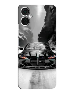 Чохол для TECNO Spark 9 Pro з картинкою «BMW — акварельний дрифт»
