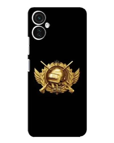 Чохол для TECNO Spark 9 Pro з картинкою «PUBG — помаранчевий градієнт»