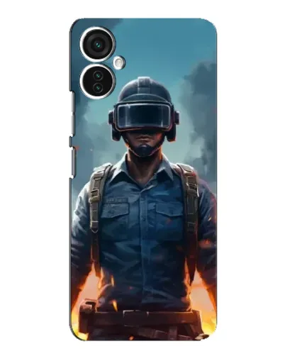 Чохол для TECNO Spark 9 Pro з картинкою «PUBG — реалістичний герой»