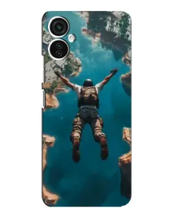 Чохол для TECNO Spark 9 Pro з картинкою «PUBG — вільне падіння»