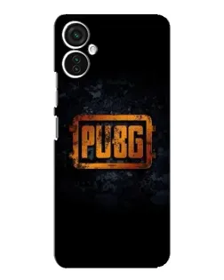 Чохол для TECNO Spark 9 Pro з картинкою «PUBG — золотий логотип»