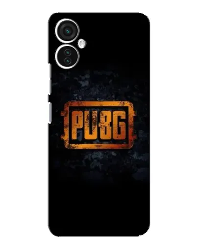 Чохол для TECNO Spark 9 Pro з картинкою «PUBG — золотий логотип»