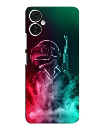 Чохол для TECNO Spark 9 Pro з картинкою «PUBG — вогняний воїн»