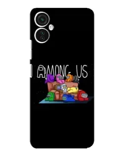 Чохол для TECNO Spark 9 Pro з картинкою «Логотип Among Us»