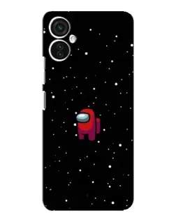 Чохол для TECNO Spark 9 Pro з картинкою «Червоний Among Us»