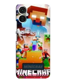 Чохол для TECNO Spark 9 Pro з картинкою «Minecraft герої гри» Чохол для TECNO Spark 9 Pro з картинкою «Minecraft герої гри»