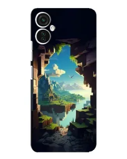 Чохол для TECNO Spark 9 Pro з картинкою «Вид з печери»