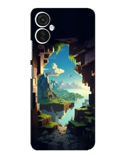 Чохол для TECNO Spark 9 Pro з картинкою «Вид з печери»