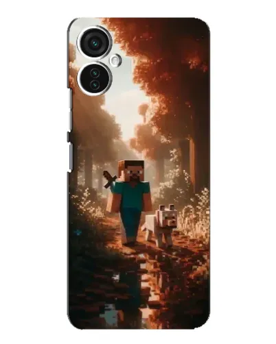 Чохол для TECNO Spark 9 Pro з картинкою «Стів у лісі»