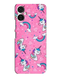 Чохол для TECNO Spark 9 Pro з картинкою «Unicorn паттерн рожевий» Чохол для TECNO Spark 9 Pro з картинкою «Unicorn паттерн рожевий»