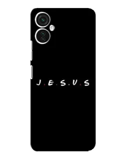 Чехол для TECNO Spark 9 Pro с картинкой «Точки веры J.E.S.U.S.»