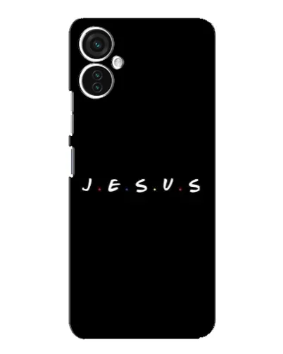 Чехол для TECNO Spark 9 Pro с картинкой «Точки веры J.E.S.U.S.»