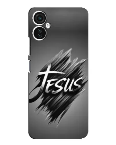 Чехол для TECNO Spark 9 Pro с картинкой «Надпись Jesus Graffiti»