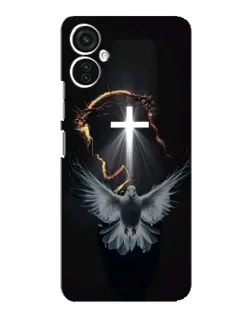 Чехол для TECNO Spark 9 Pro с картинкой «Голубь и Свет»