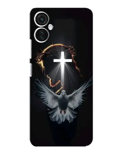 Чехол для TECNO Spark 9 Pro с картинкой «Голубь и Свет»