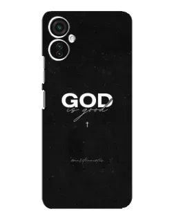 Чехол для TECNO Spark 9 Pro с картинкой «GOD — Бог над всем»