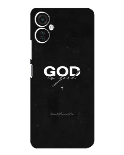 Чехол для TECNO Spark 9 Pro с картинкой «GOD — Бог над всем»