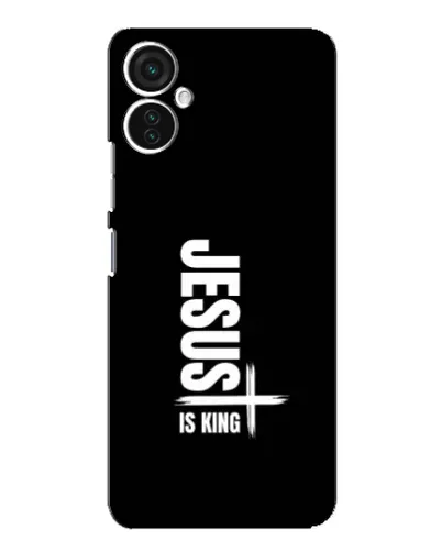 Чехол для TECNO Spark 9 Pro с картинкой «Вертикаль веры Jesus»