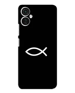 Чохол для TECNO Spark 9 Pro з картинкою «Символ риби Jesus» Чохол для TECNO Spark 9 Pro з картинкою «Символ риби Jesus»