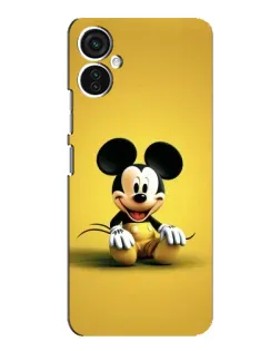 Чехол для TECNO Spark 9 Pro с картинкой «Микки на желтом»