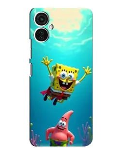 Чохол для TECNO Spark 9 Pro з картинкою «Спанч Боб під водою»