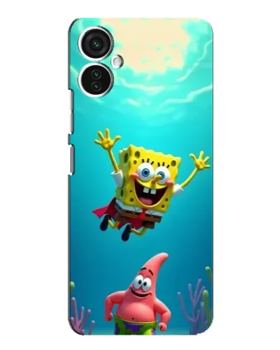 Чохол для TECNO Spark 9 Pro з картинкою «Спанч Боб під водою» Чохол для TECNO Spark 9 Pro з картинкою «Спанч Боб під водою»