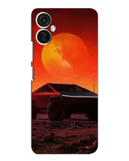 Чохол для TECNO Spark 9 Pro з картинкою «Cybertruck на Марсі»