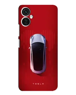 Чохол для TECNO Spark 9 Pro з картинкою «Tesla Top View»