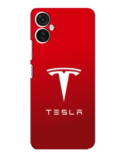 Чохол для TECNO Spark 9 Pro з картинкою «Tesla Red Classic»