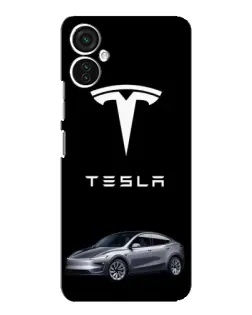 Чохол для TECNO Spark 9 Pro з картинкою «Tesla Model Y»