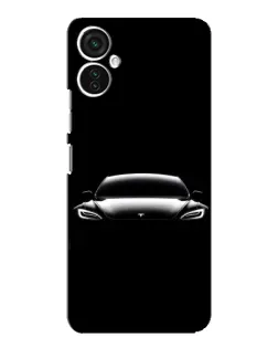Чохол для TECNO Spark 9 Pro з картинкою «Фари Tesla Night»