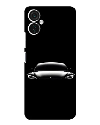 Чохол для TECNO Spark 9 Pro з картинкою «Фари Tesla Night»