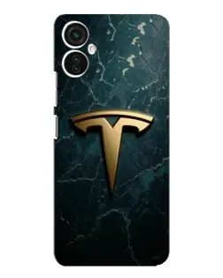 Чохол для TECNO Spark 9 Pro з картинкою «Мармурова Tesla Gold»