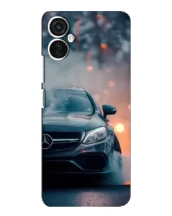 Чохол для TECNO Spark 9 Pro з картинкою «Mercedes — нічне місто»