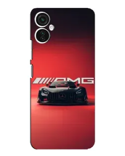 Чохол для TECNO Spark 9 Pro з картинкою «Mercedes AMG — червона лінія»