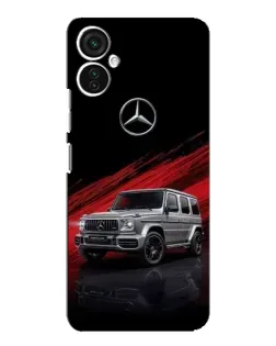 Чохол для TECNO Spark 9 Pro з картинкою «Mercedes G-Class червоний»