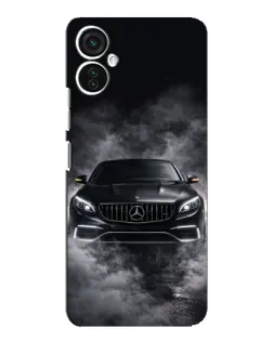 Чохол для TECNO Spark 9 Pro з картинкою «Mercedes у диму»