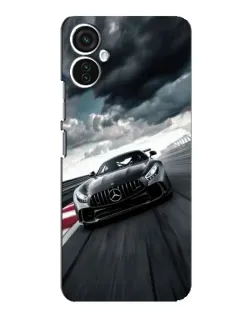 Чохол для TECNO Spark 9 Pro з картинкою «Гоночний Mercedes AMG»